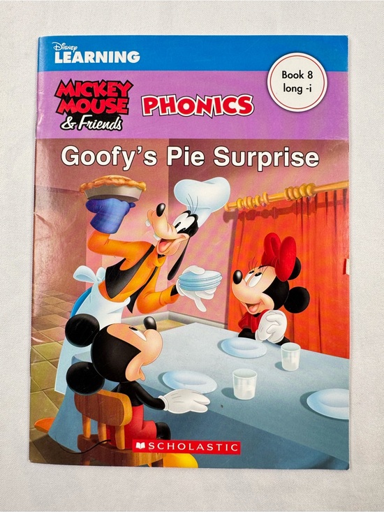Disney Other - Disney Mickey Mouse & Friends Phonics Goofy’s Pie Surprise - Picture Book